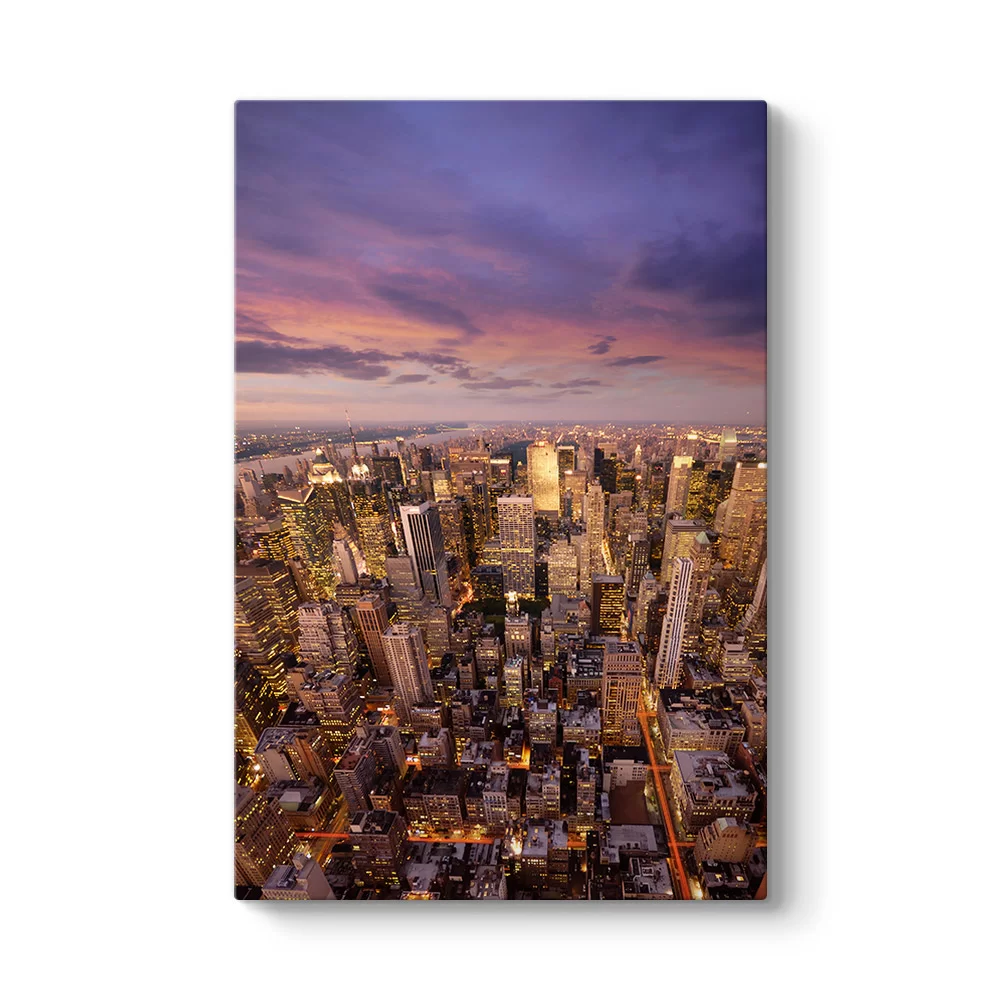 New York Skyline Tablosu - Model 2